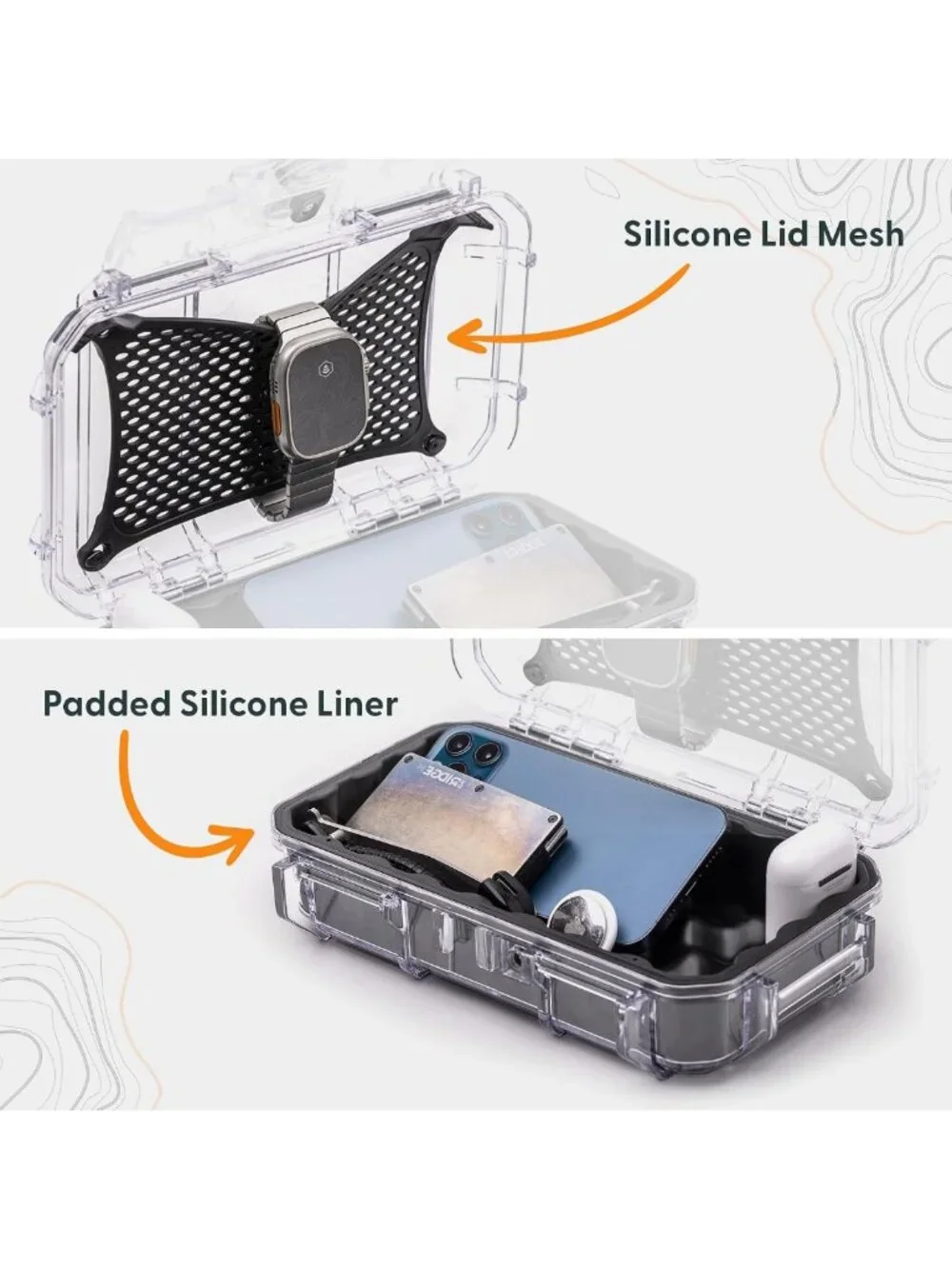 Durable 56 Dry Box - Tough Protective Case for Cameras, Phones, Camping & Water